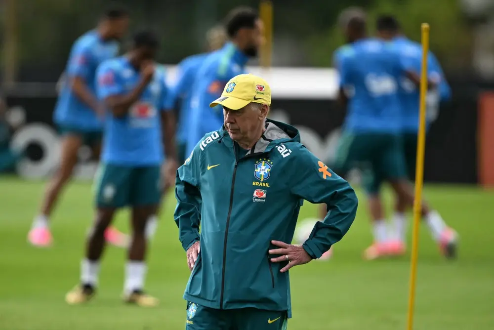 Ancelotti deve testar todo o elenco contra o Panamá