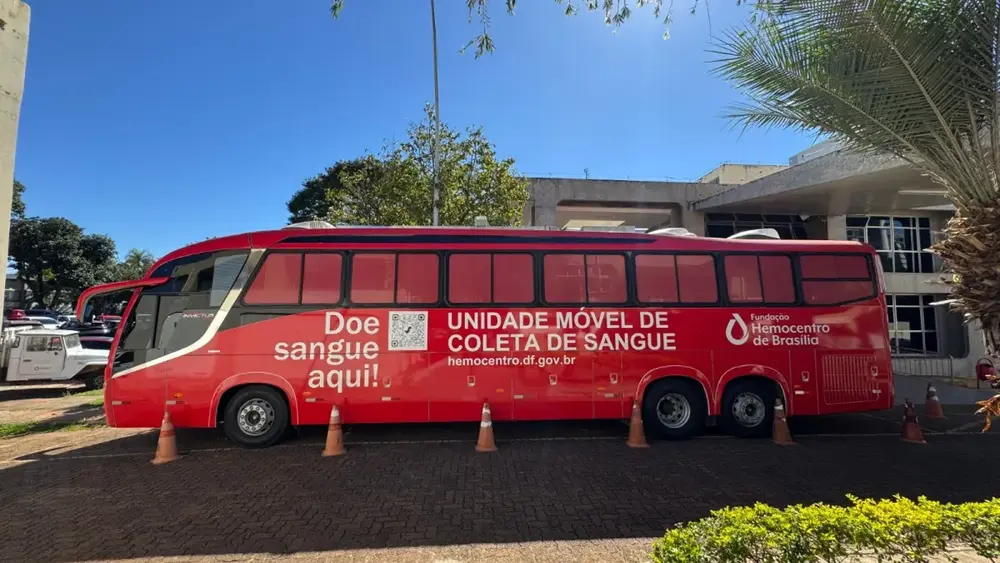 Hemocentro promove coleta de sangue em Ceilândia nesta terça