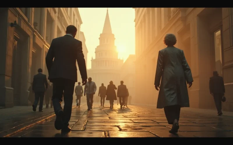 Como Moscou e Washington foram retratadas nos filmes da época