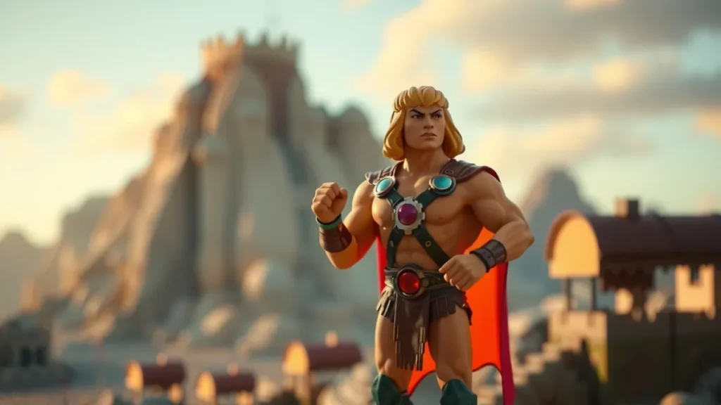Como a linha de brinquedos de He-Man influenciou os desenhos